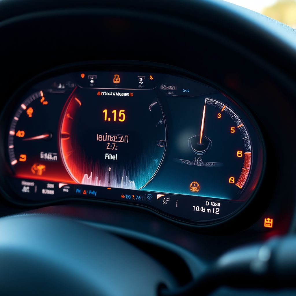 Análisis de consumo de combustible con gráficos y dashboard
